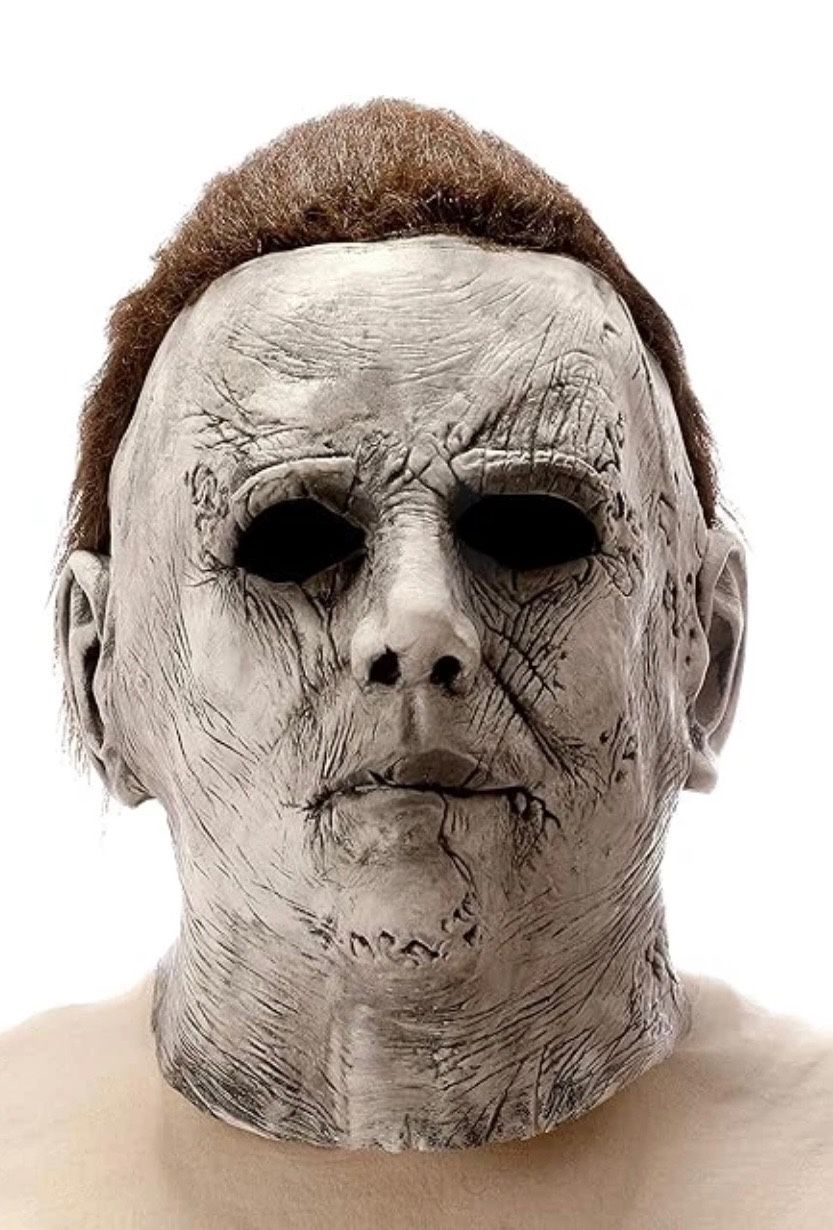 BRAND NEW IN BOX WeBingo Halloween Michael Myers Mask Full Mask Horror Movie Party Festival Cosplay Latex Prop Decoration