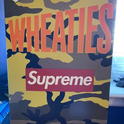 Supreme Wheaties - Brand New - Unopened Box 