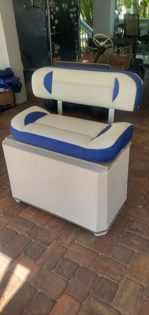 Center Console Boat Seat With Storage