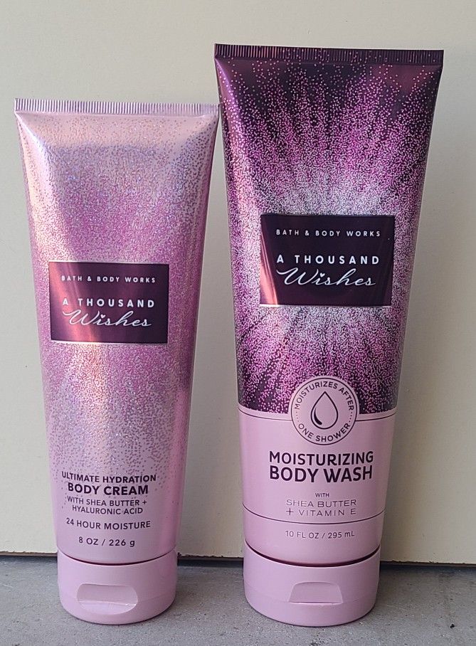 Thousand Wishes Body Wash And Body Cream
