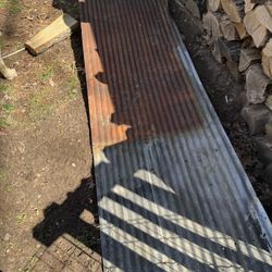 1940’s Corrugated Rustic Tin And Barnwood