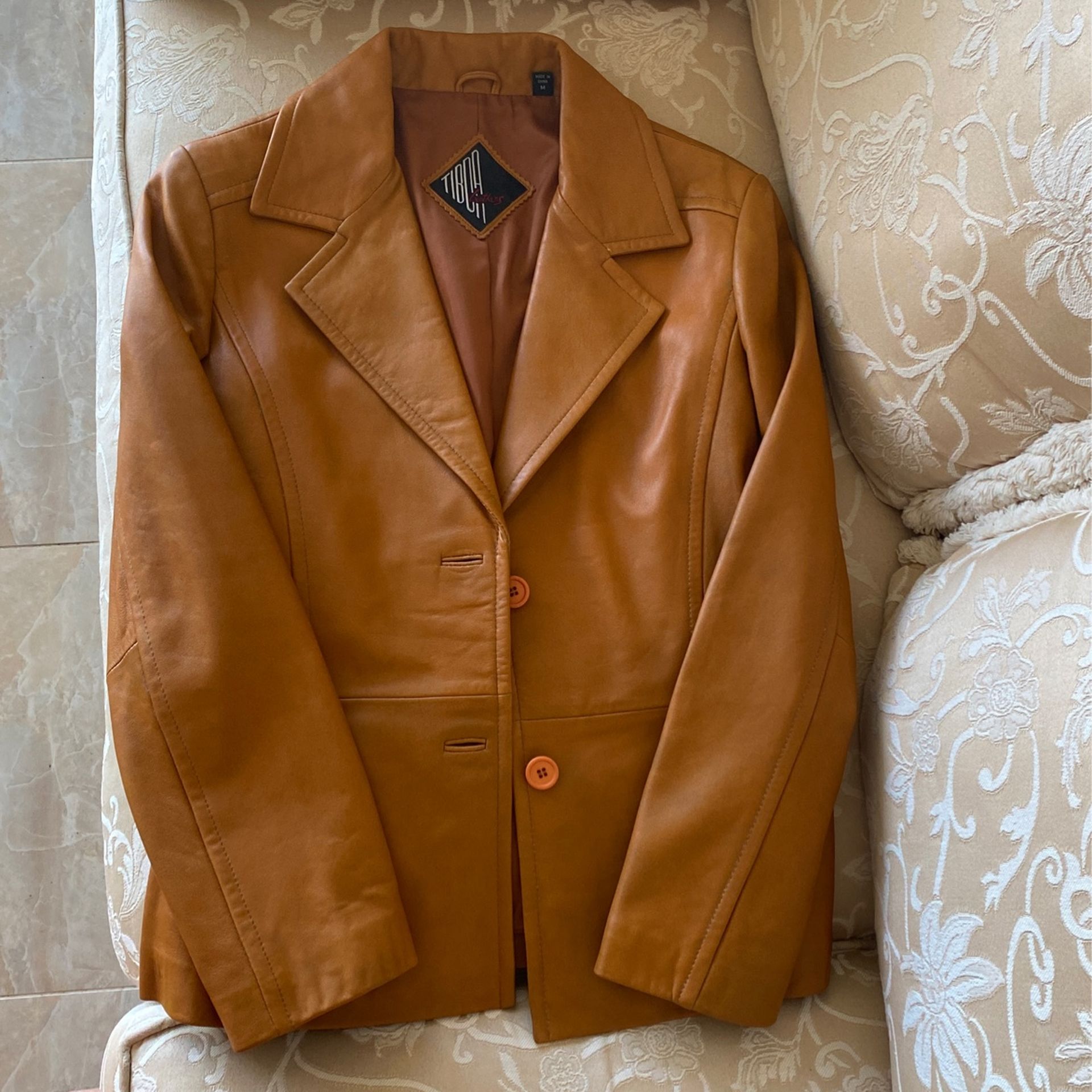 Genuine Leather Jacket Size M