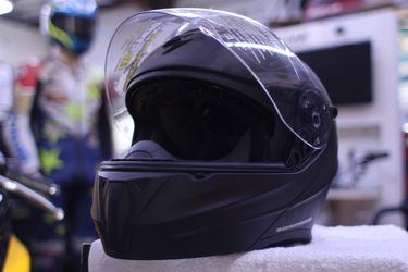 Black XS SCORPION Motorcycle Helmet (Exo GT920)