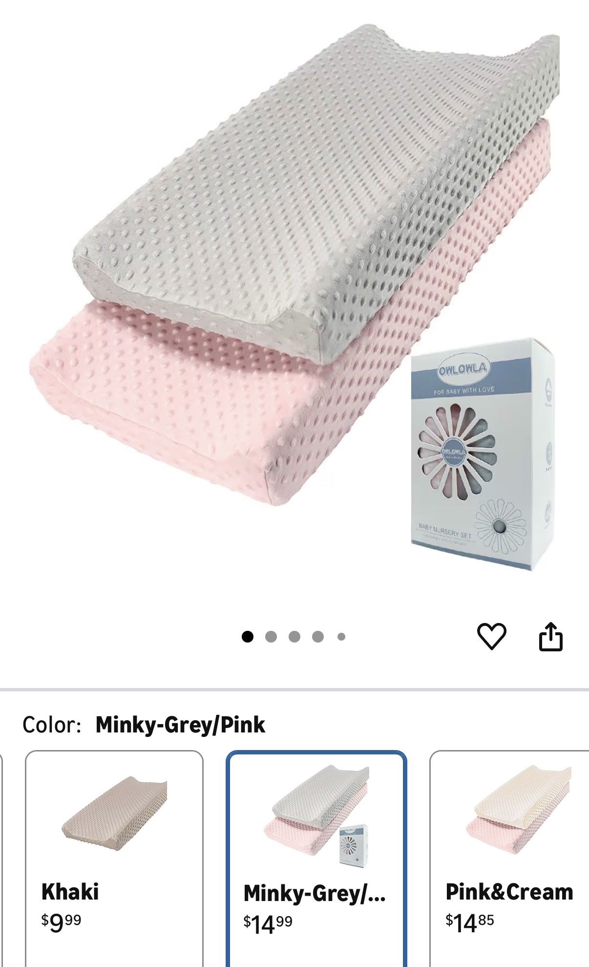 Babebay & Serta Changing Pad Covers