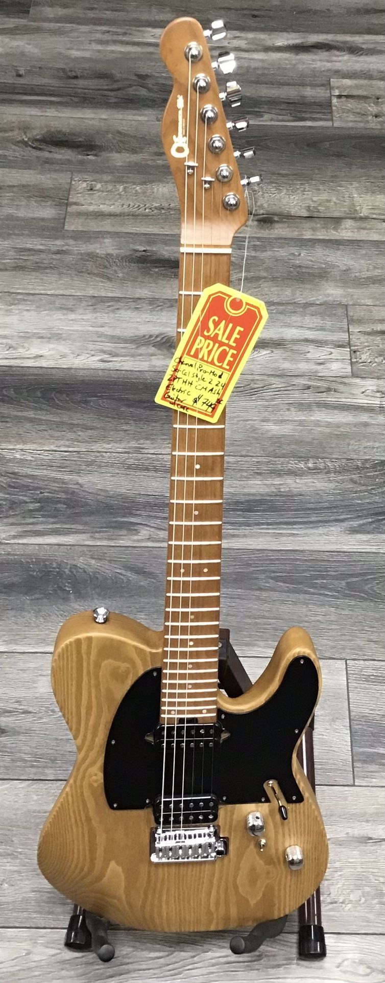 Charvel Pro-Mod So-Cal Style 2 24 PT HH CM Ash Electric Guitar W/ Case