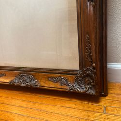 Vintage Wood Picture Frame