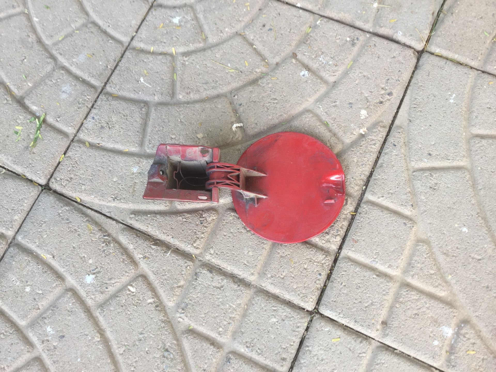 1988 Chevy Camaro gas tank door.