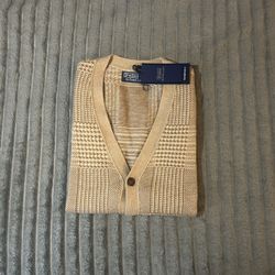 Polo Ralph Lauren Trendy Golf Tan Sweater Vest