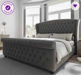 King size bed frame