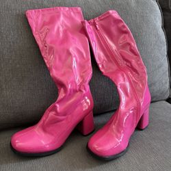 Pink Gogo Boots 