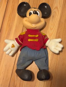 Vintage Mickey Mouse Marching Band Doll