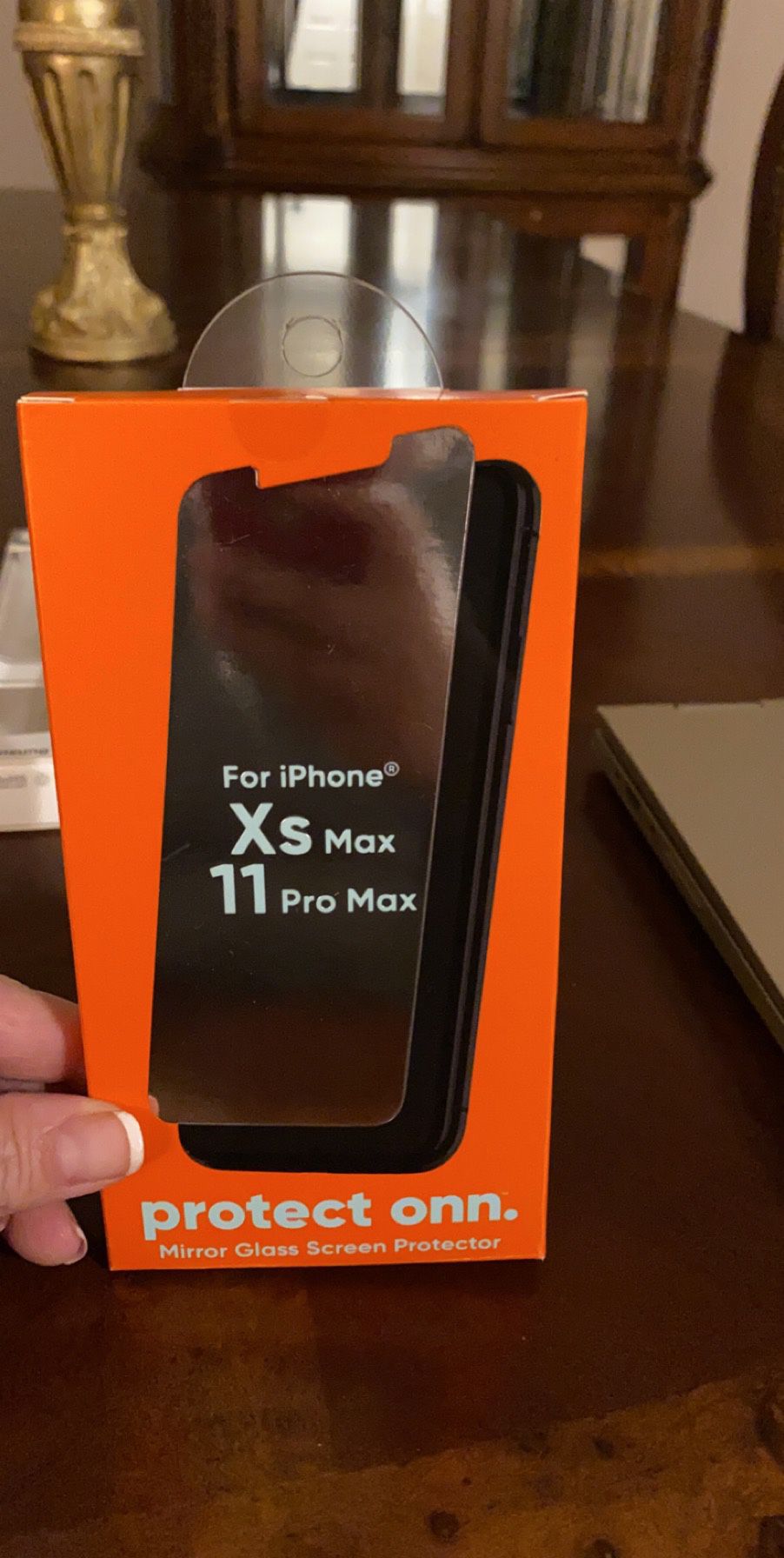 iPhone XS Max or iPhone 11 Pro Max, Mirror glass screen protector