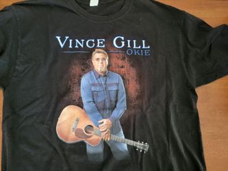 Vince Gill 2019 tour tshirt