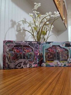 One Piece Card Game Illustration Boxes Vol.7 & Vol.8 – Rayleigh/Shakuyaku + Kid/Killer – Sealed