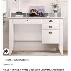 Off White Small Desk
