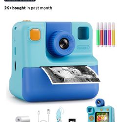 Kids Instant Print Camera with 32GB Card