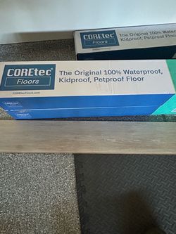 COREtec Floors Waterproof Vinyl Flooring Boxes