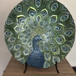 Peacock Plate/bowl