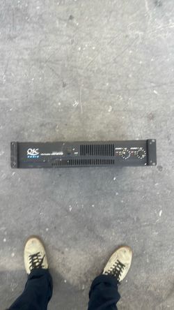 QSC AUDIO RMX PROFESSIONAL POWER AMPLIFIER