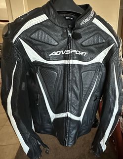 Used AGVSPORT leather Jacket