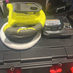 Ryobi 10inch Buffer w/ Charger & 1.5Amp Battery $65.00