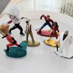 Marvel 1.5" Die Cut 6 Ct. Action Figures 