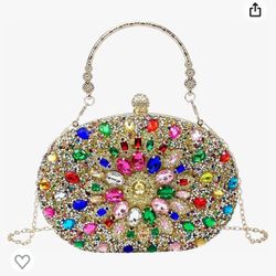 Crystal Rhinestone Clutch Bag/Purse