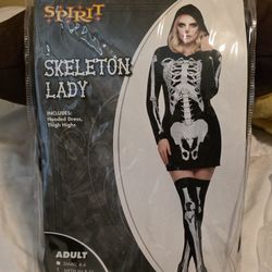 SKELETON LADY Costume
