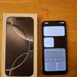 iPhone 16 Pro Max AT&T & CRICKET