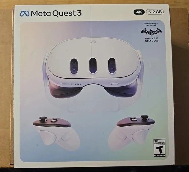 Meta Quest 3 512GB VR Headset - NEW SEALED.