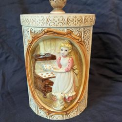 Vintage Sears Roebuck Pioneer Women Kitchen Country Coordinates Canister 