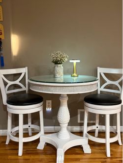 Dining table with chairs