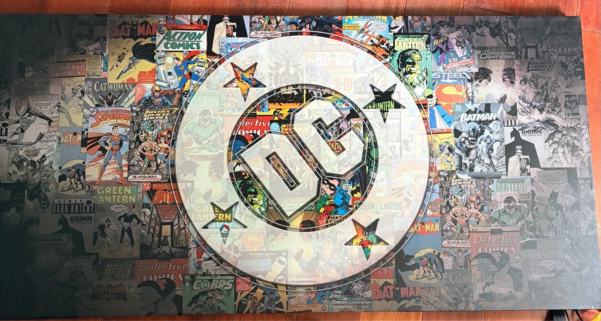 Justice league DC comics poster 