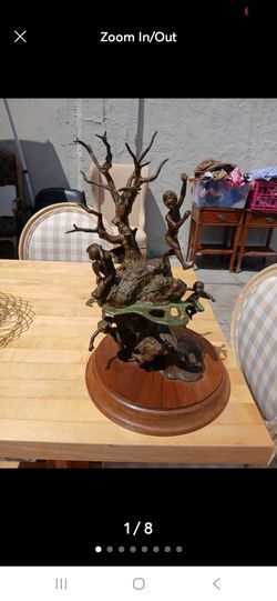 Bronze statue