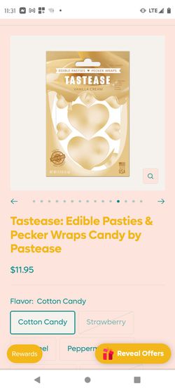 Tastease: Edible Pasties & Pecker Wraps Candy