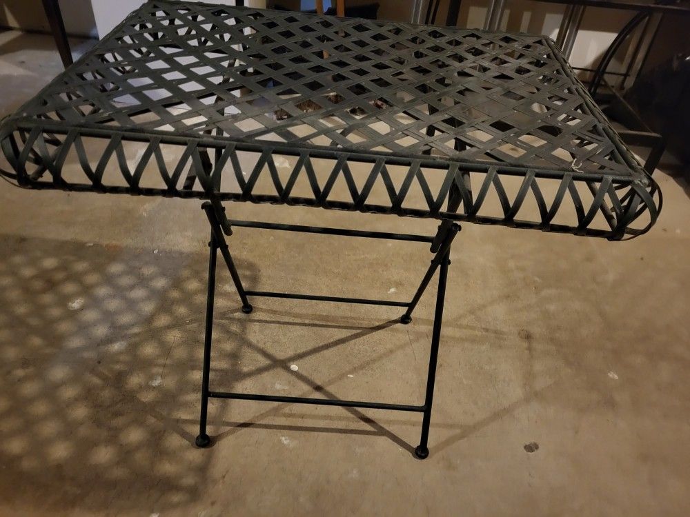 Wrought Iron Table