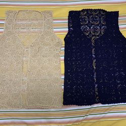 Crochet Vest  $15 Each