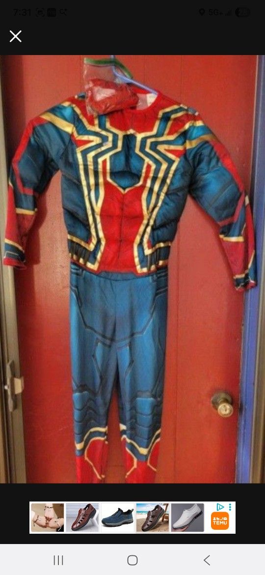 Delux Spiderman Infinity War Child LARGE
