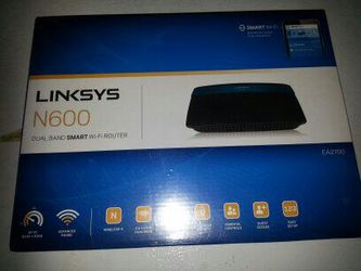 Linksys dual band n600 ea2700 wireless smart router