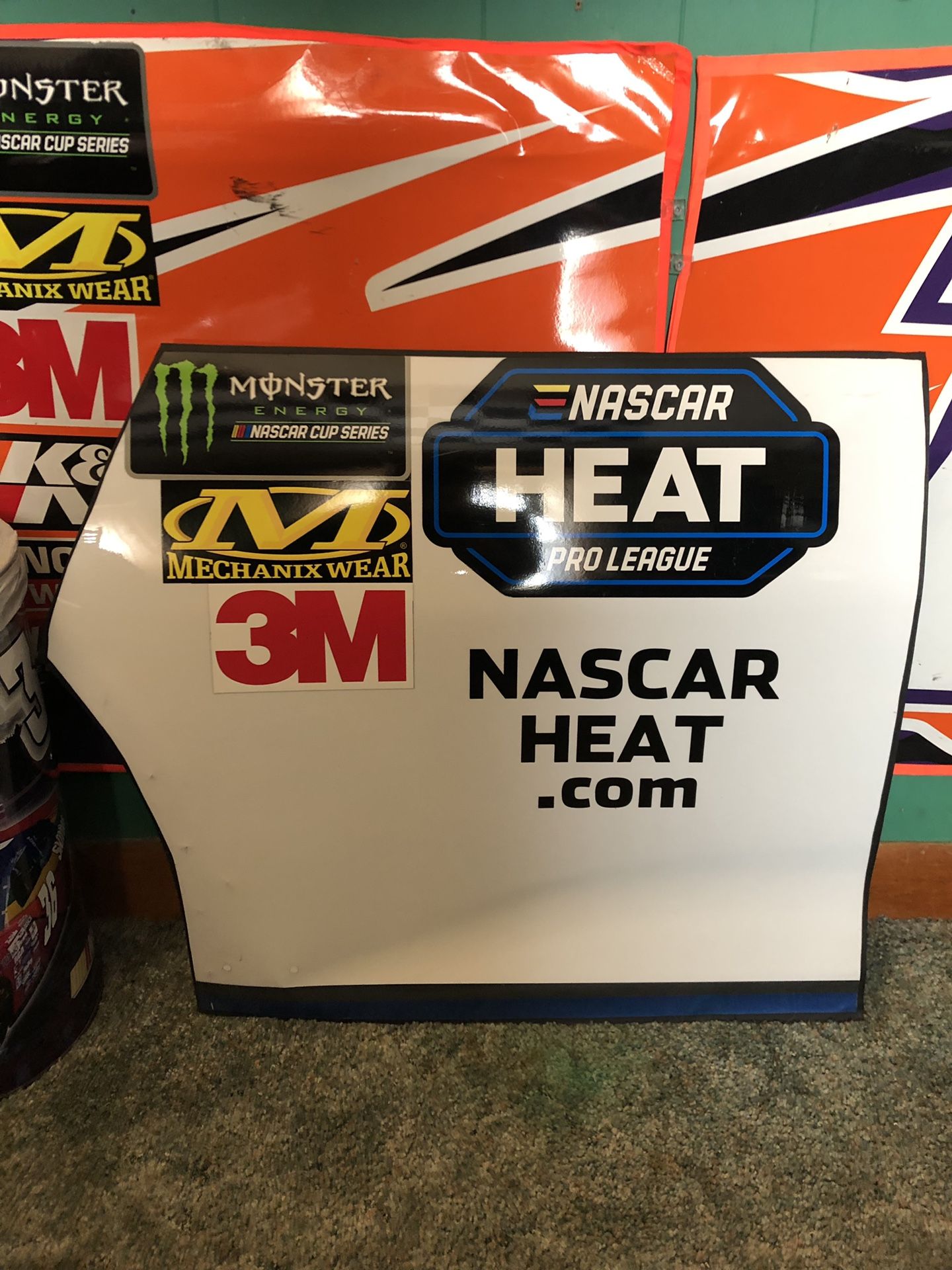 Alex Bowman 2019 NASCAR race used sheet metal Hendrick Motorsports