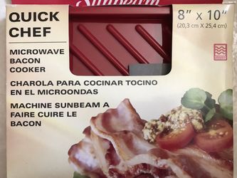 Sunbeam Quick Chef Microwave Bacon Cooker