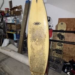 Surfboard with Soft Car Rack