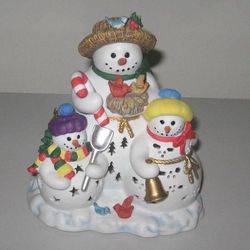 Christmas Décor -- Snowman figurine