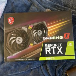 MSI RTX 3060 Ti With Original Box