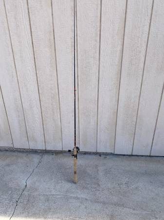 Vintage Dam Quick 440 Fishing Reel and Daiwa rod