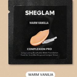SHEGLAM Warm Vanilla Foundation Sample
