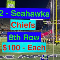 Seahawks Chiefs Tickets