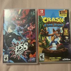 Nintendo Switch Joycons and Games