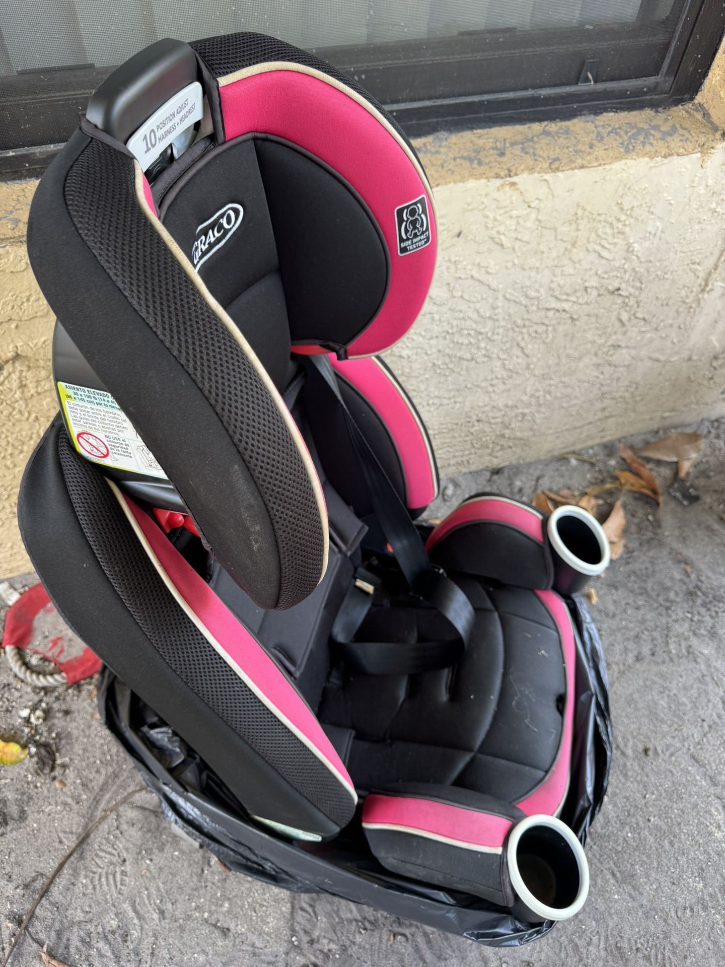 Graco 4Ever in Convertible Car Seat Azalea