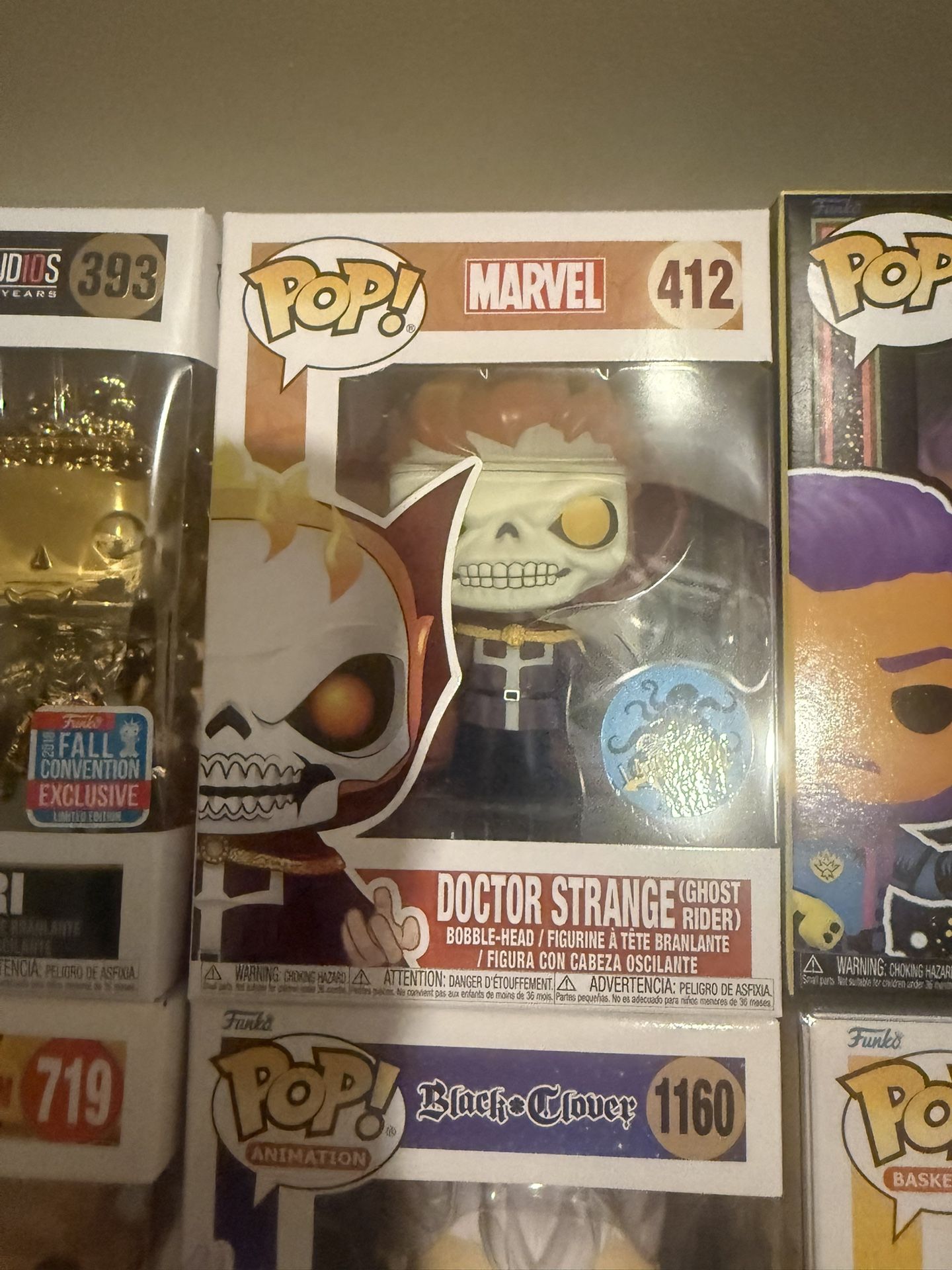 Doctor strange ghost rider marvel funko pop new